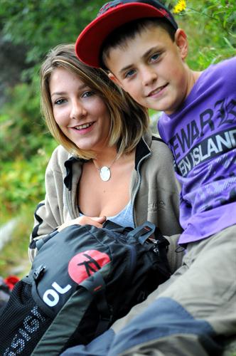 Binôme de grimpe plein de charme, Camille et Thomas !