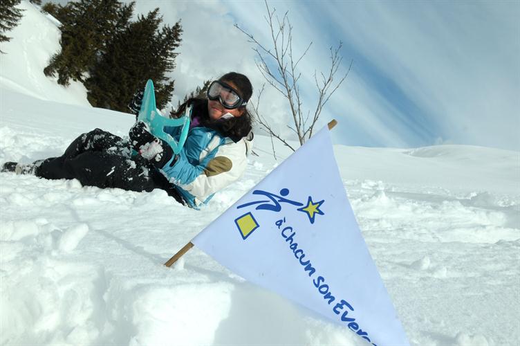 Chanella, tout sourire en bout de piste !