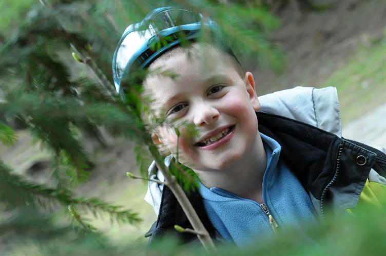 Tous sourire, le falmboyant Lucas !