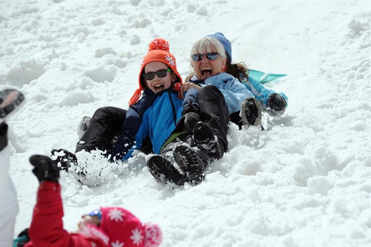 Quelle rigolade la luge!