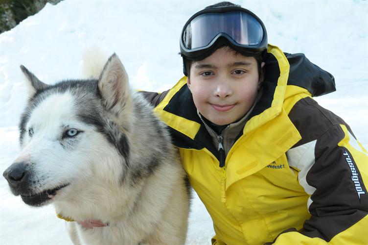 Antoine et con copain canin, Malouk !