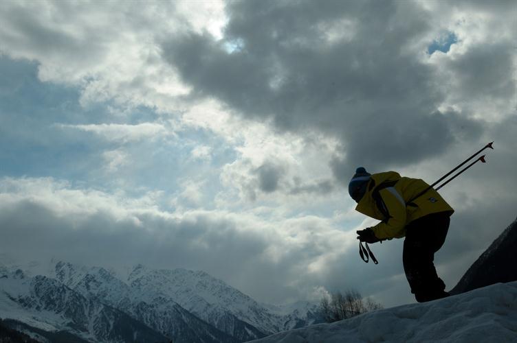 Varadane à pleine allure sous les nuages de fin de journée !