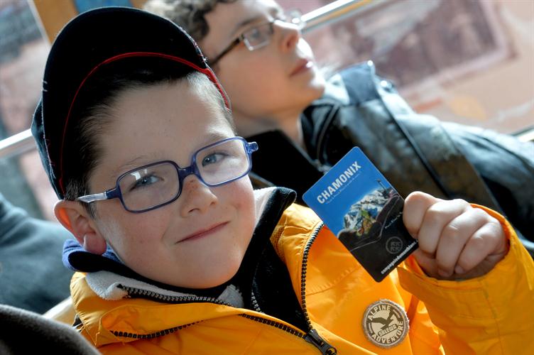 Et oui maintenant je suis un vrai Chamoniard ! (Thomas)