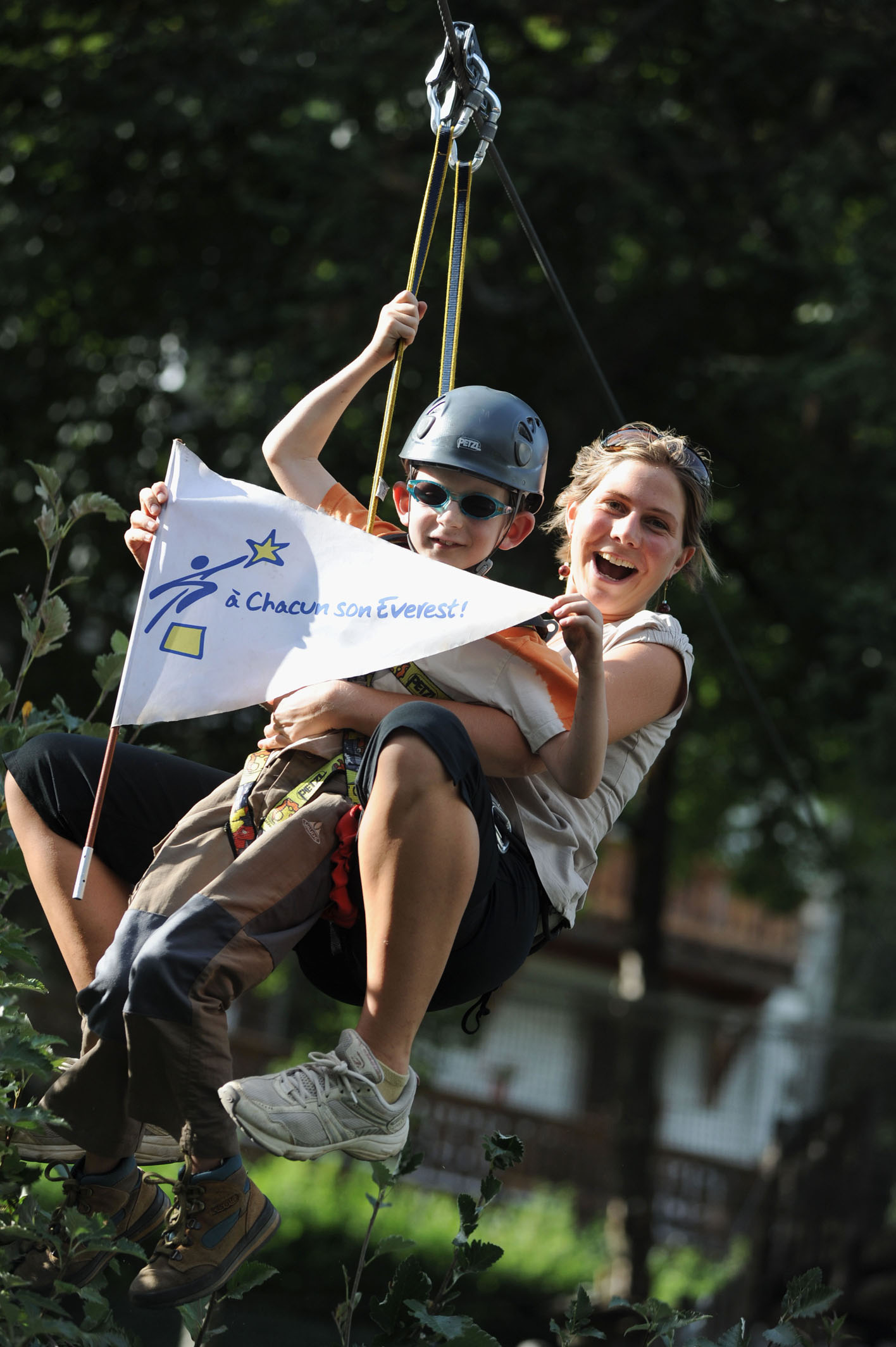 Duo plein de joie dans les yeux!