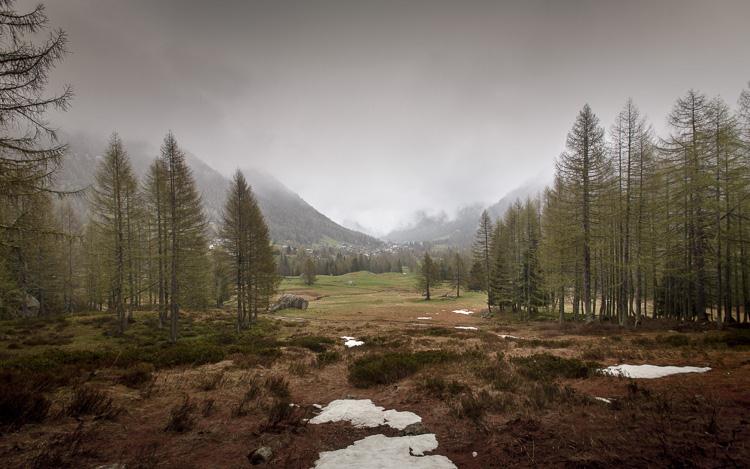 Le paysage en redescendant...