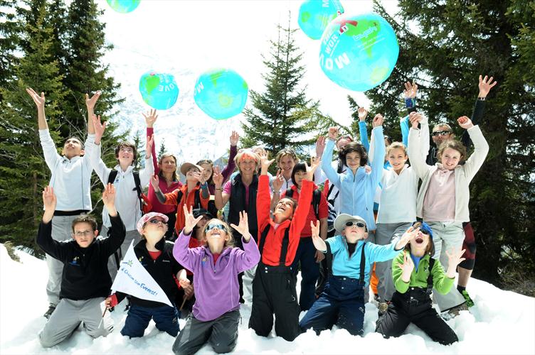 Pour parachever cette semaine fantastique, photo de groupe au sommet de notre bonheur !