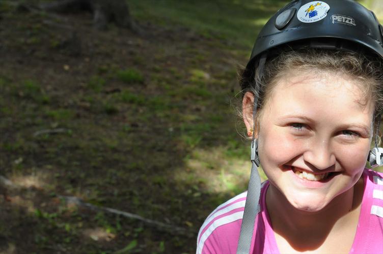 Solaire et comblée, une championne alpine, Coline !