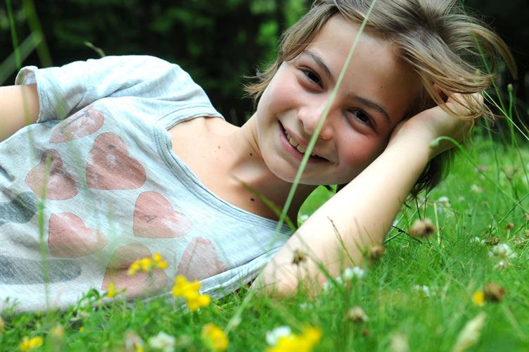 Jeune fille mise au vert, Eva !!!