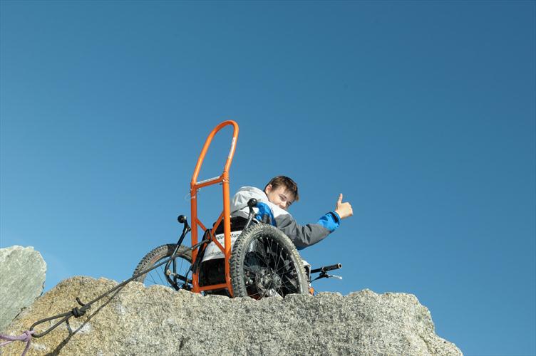 On the roc ! Pilote super dynamique, Antoine !