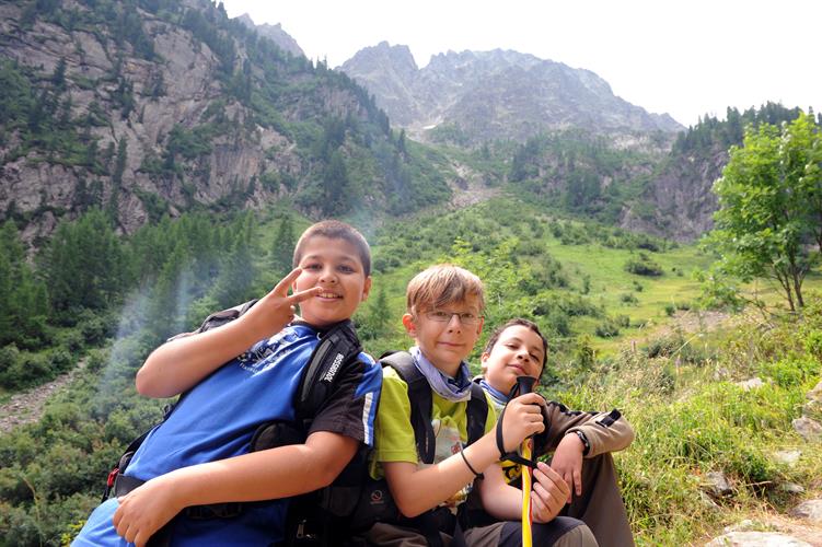 On arrive bientôt en haut des montagnes!