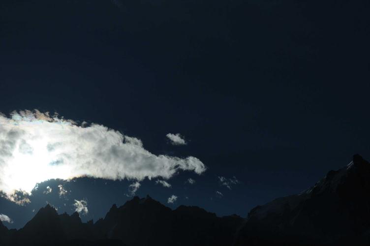 Pour finir, en bonus, la chaines des aiguilles chamoniardes nous ayant fait notre décor du jour !
