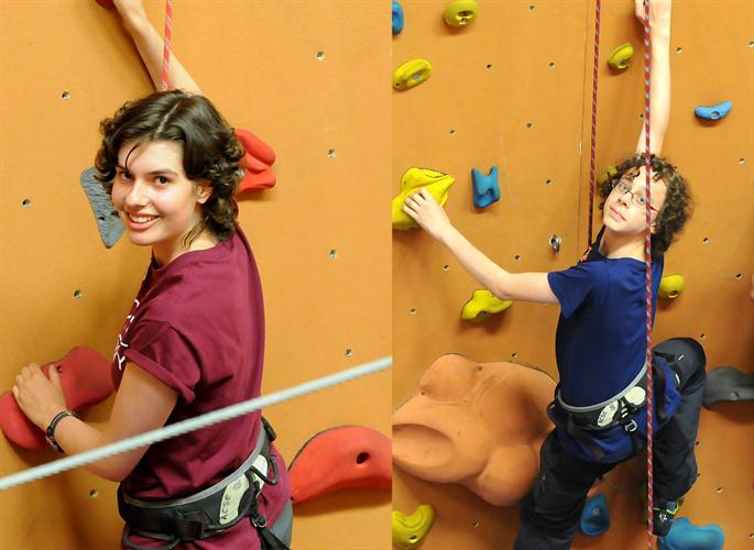 Dyptique de grimpeur hors pair, Marie et Adrien !