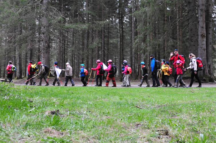 Dernier départ, retour vers le chalet !!!