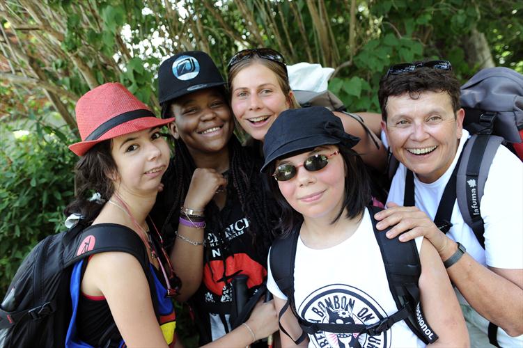 Equipe de choc de filles hyper motivées!