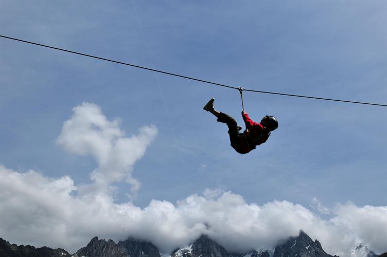Par dessus les cimes chamoniardes, les péripéties aériennes de nos champions !