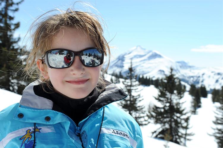 A voir le joli sourire de Léa, cette journée est une réussite!