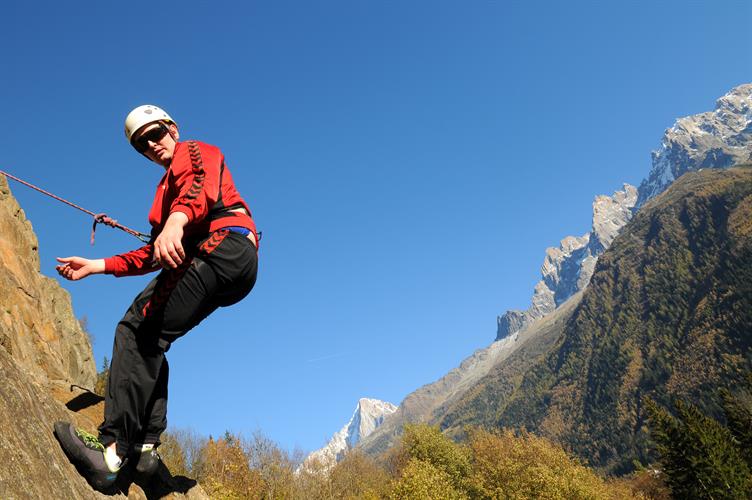 Descente extrême pour Thomas!
