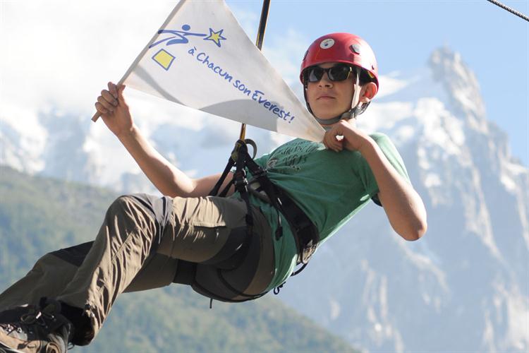 Robin est le porte-drapeau officiel de la journée!