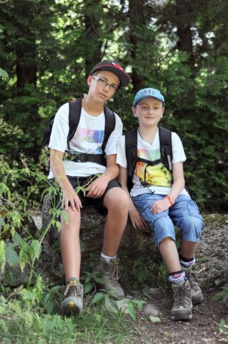 Corentin et Maxime, les deux super potes!