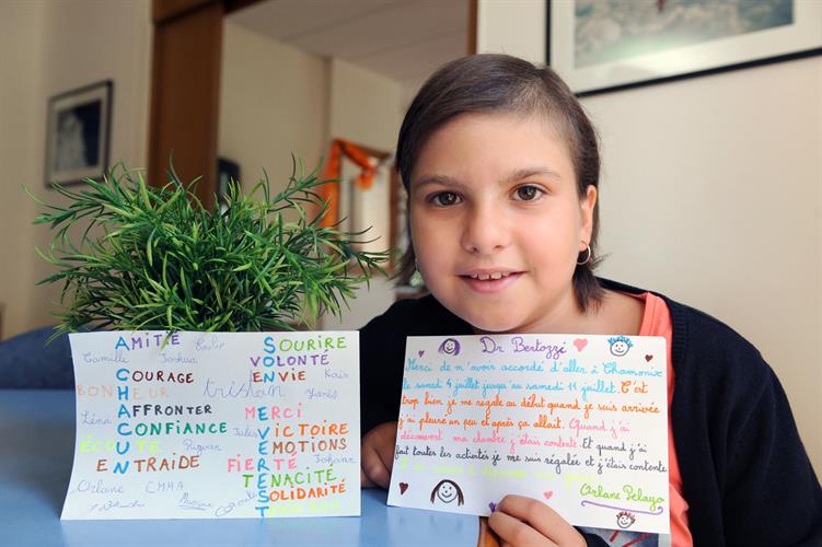 Orlane et tous les enfants envoient leur remerciements pour cette magnifique semaine!