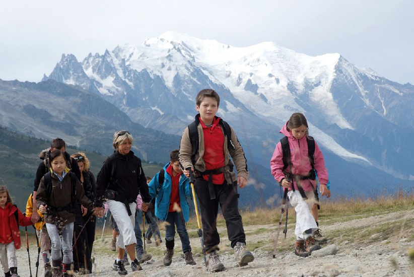 Départ droit vers les cimes des montagnes !