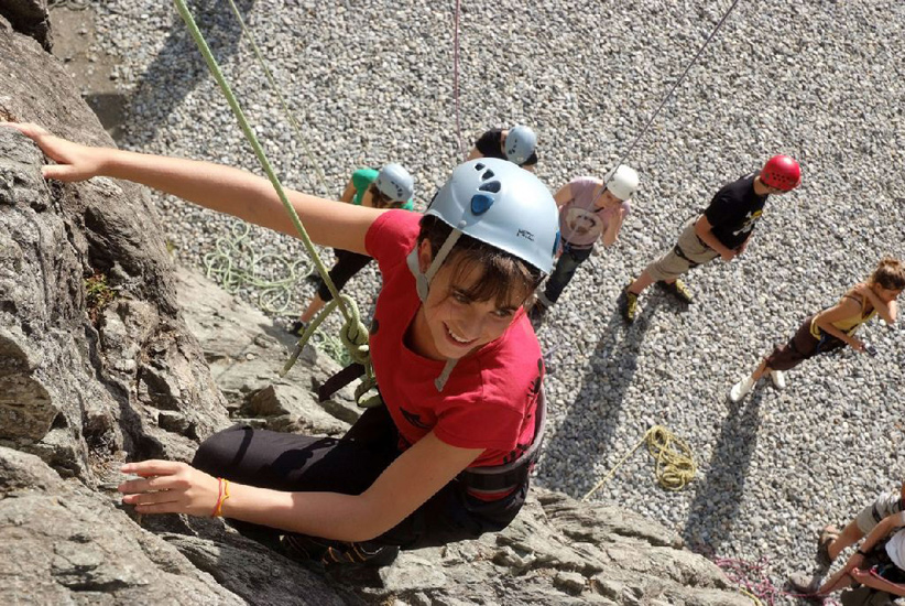 C’est parti pour Manon qui emporte son sourire au sommet !