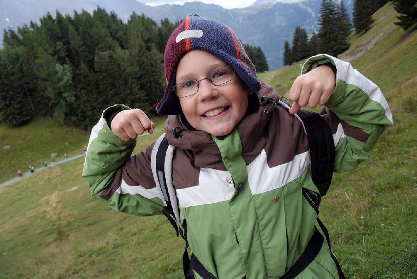 On se sent fort, c’est la montagne qui nous motive !