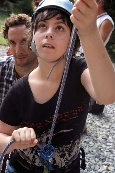 Assurance Jennifer pour les copains en haut !