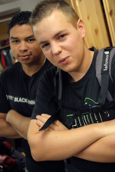 Men in black ! (Mathieu et Florian)