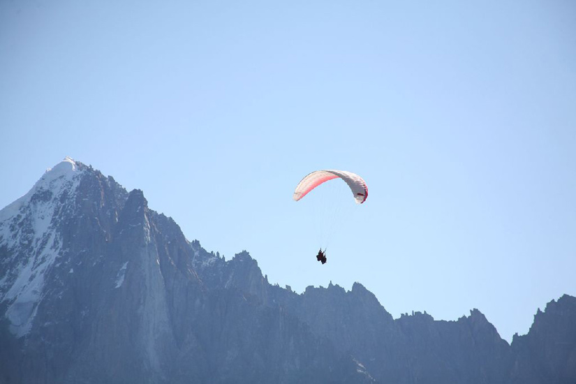 Quel bonheur de survoler les montagnes !