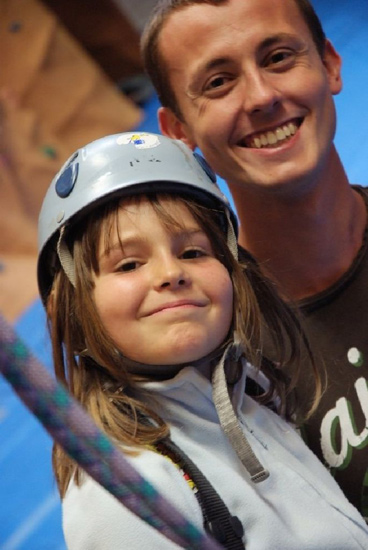 Eva et Edouard, duo de choc des  salles d’escalade !