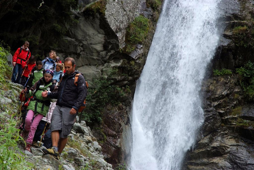 Et voilà ! 1ere destination atteinte : la cascade du Dard !