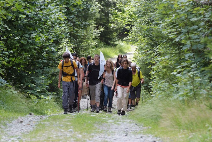 Malgré les efforts et les difficultés de chacun, nous restons groupés et souriants !!
