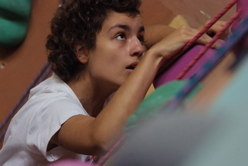 Tout en concentration, la très déterminée Nora !