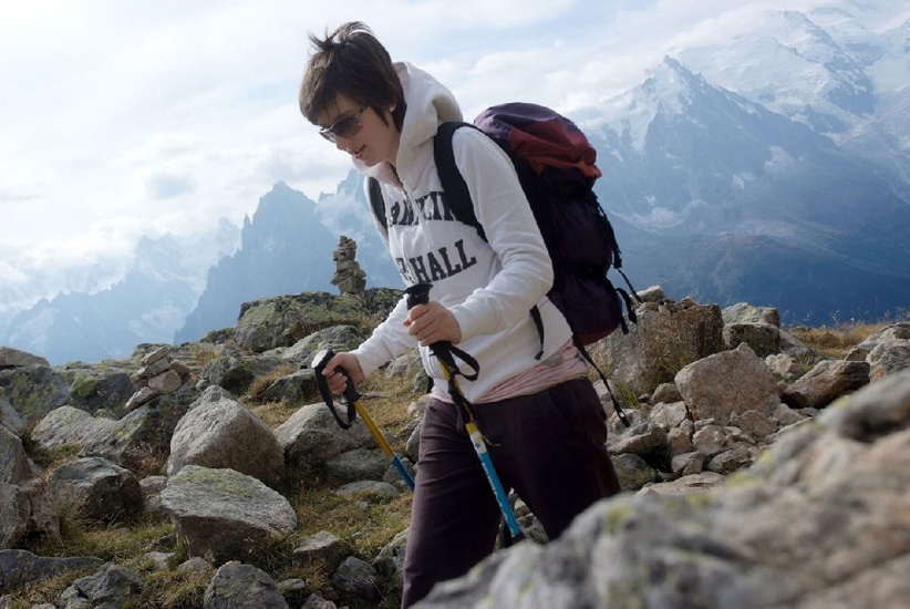 Lucile est pleine de courage aujourd’hui, et elle ira en haut !