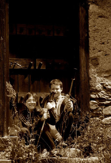 Petite pause montagnarde en version monochrome ! Morgane et Guillaume.