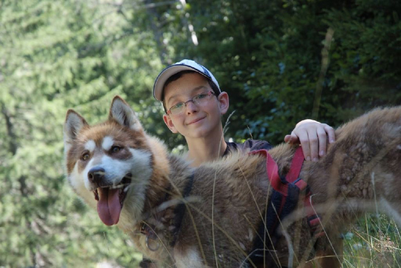 Killian et son fidèle compagnon Koubiak !