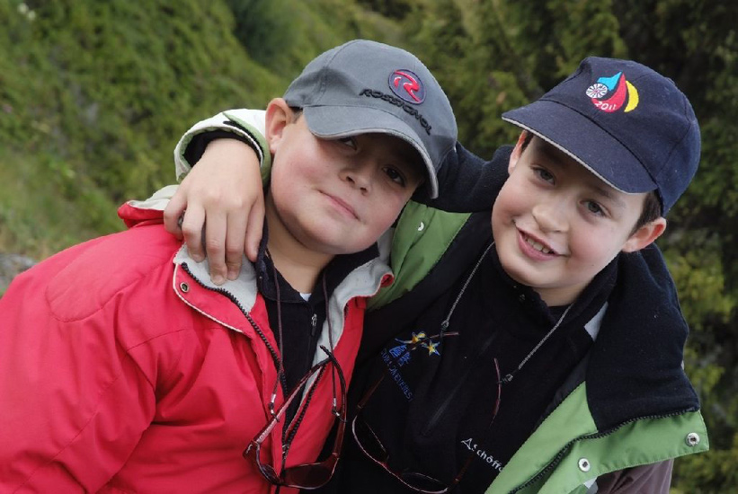 Deux potes, toujours prêts à monter plus haut : Thomas et Guillaume !