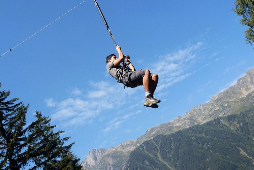 Balade dans les airs pour Erlann !