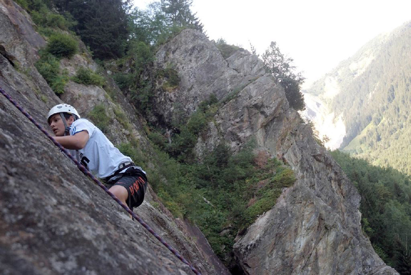 Florian au milieu des montagnes !