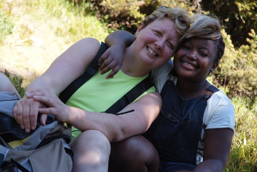 Sylvie et son binôme Cynthia, comme les deux doigts de la main !