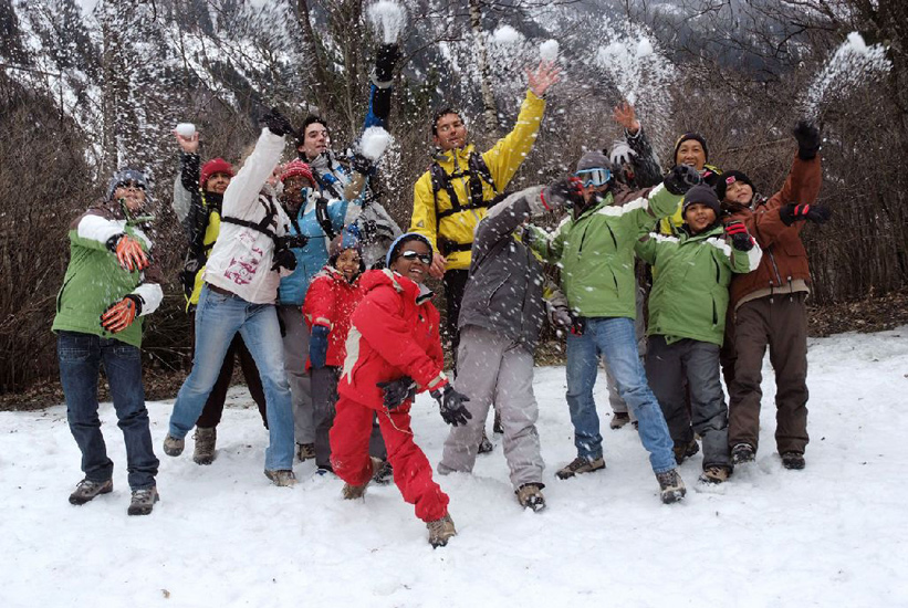 Concours de boules de neige !