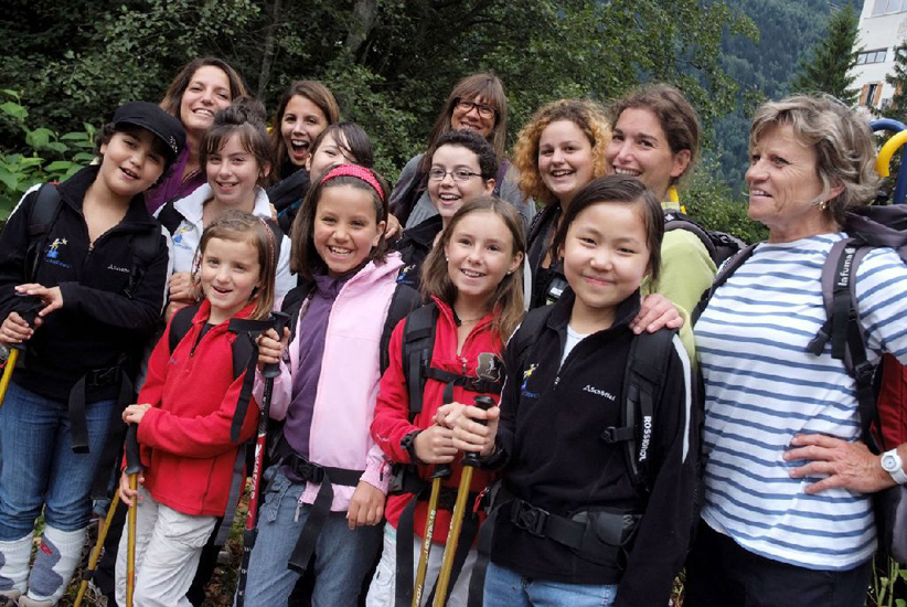 L’équipe des filles au grand complet, ça déménage !!!