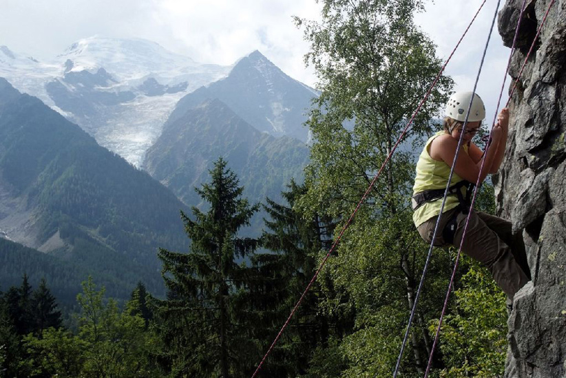 Ne regarde pas trop en bas Amélia, et profite plutôt du paysage !