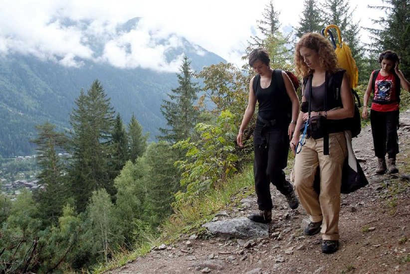 On dirait que les montagnes veulent se découvrir un peu…