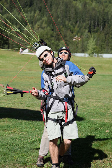 Alors Maxime, c’est renversant le parapente ?