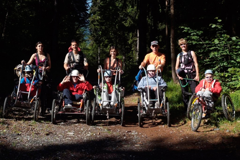 Tous en forêt au dessus de Passy aujourd’hui ! Au programme, FTT de descente !