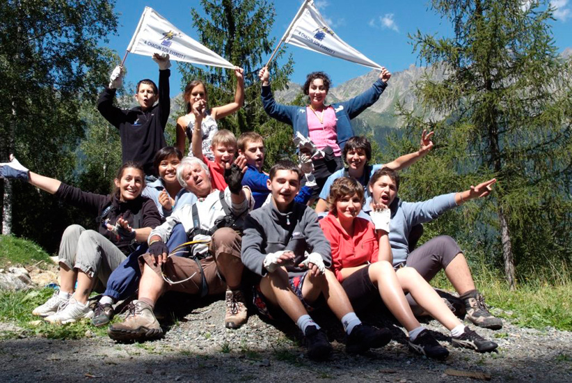Veille de sommet, alors on va se détendre au parc aventure !