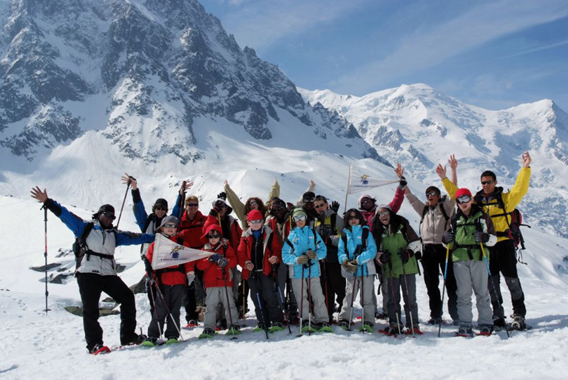 Nous voici au Plan de l’Aiguille, à une altitude de 2317 mètres !