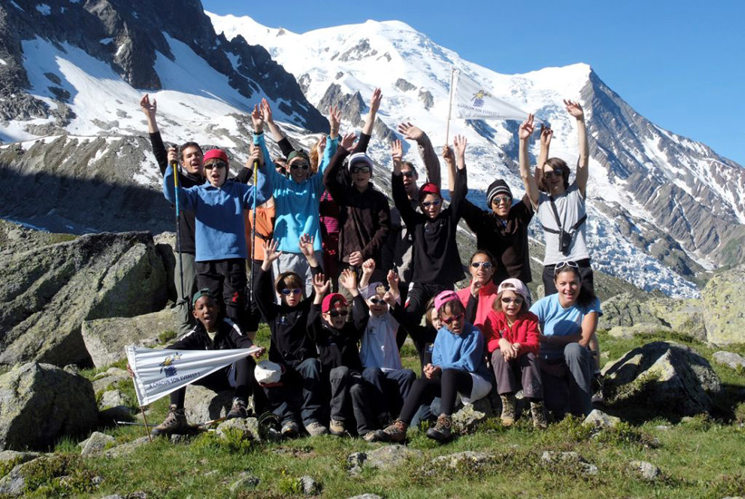 Le soleil est encore bien présent aujourd’hui à Chamonix…